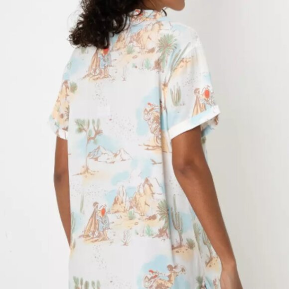 Harley-Davidson Out West Printed Woven Shirt Button Up Western - NWT - Medium - Picture 2 of 7